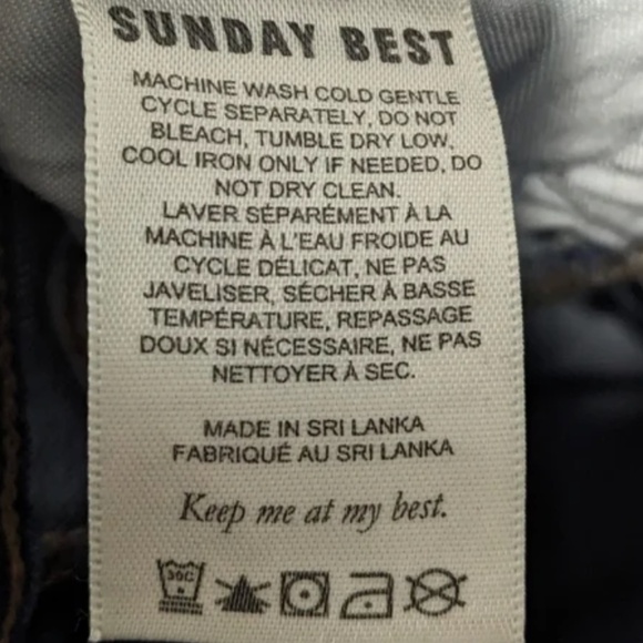 Aritzia Sunday Best | Switch High Rise Skinny in 90s Medium - Size 28 - Picture 2 of 4